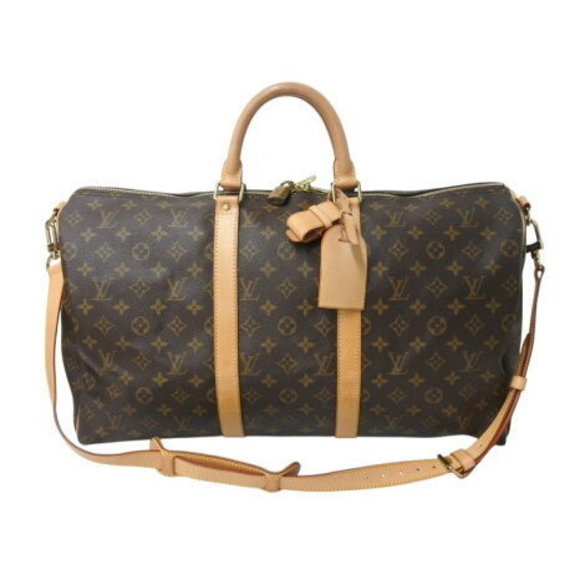 Louis Vuitton Keepall Bandouliere Monogram Canvas Boston Bag - Picture 1 of 9